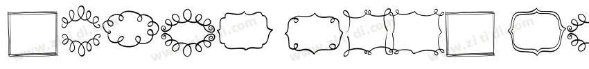 Extra Wide Frame字体转换